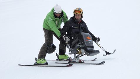 Scuola italiana sci | corsi sci per persone con disabilità